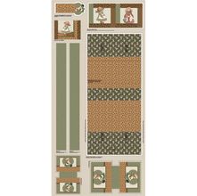 Tecido Estampado para Patchwork - Painel Bolsa Sunbonet (0,70x1,40)