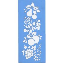 Stencil Arte Fácil 12 x 28cm - ST-352 Frutas