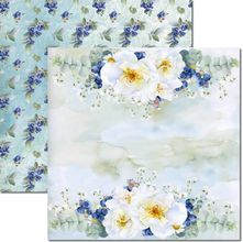 Papel para Scrapbook Arte Fácil Blueberry 2 - SC-724