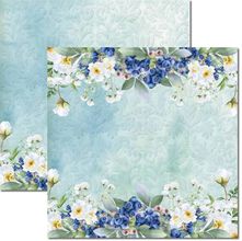 Papel para Scrapbook Arte Fácil Blueberry 4 - SC-726