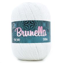 Linha Brunella 500 Metros Branca - 100% Algodão