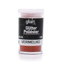 Glitter Poliéster 3,5g - Gliart Vermelho