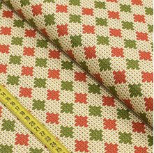 Tecido Estampado para Patchwork - Natal : Losango Tricô 2519 (0,50x1,50)