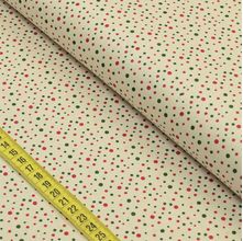 Tecido Estampado para Patchwork - Natal : Poá Natalino 2535 (0,50x1,50)
