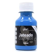 Jateado Colorido 100ml - Gliart Azul