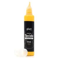 Tinta Pinta Tecido 31ml - Gliart Amarelo ouro