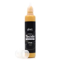 Tinta Pinta Tecido 31ml - Gliart Ouro metálico