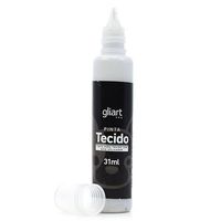 Tinta Pinta Tecido 31ml - Gliart Prata metálico