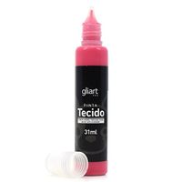 Tinta Pinta Tecido 31ml - Gliart Rosa escuro