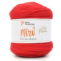 Fio de Malha Premium Mirô Piratininga - 140 Metros Vermelho