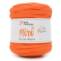 Fio de Malha Premium Mirô Piratininga - 140 Metros Laranja