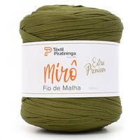 Fio de Malha Premium Mirô Piratininga - 140 Metros Verde musgo