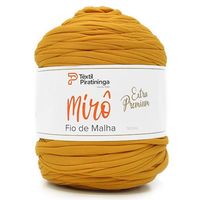 Fio de Malha Premium Mirô Piratininga - 140 Metros Mostarda