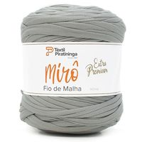 Fio de Malha Premium Mirô Piratininga - 140 Metros Cinza claro