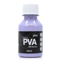 Tinta PVA Metálica 100ml - Gliart Lilás