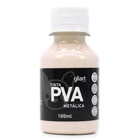 Tinta PVA Metálica 100ml - Gliart 144 gold nude