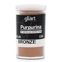 Purpurina em Pó Gliart Bronze