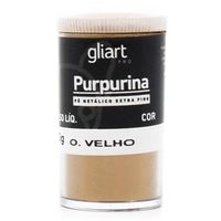 Purpurina em Pó Gliart Ouro velho