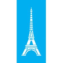 Stencil Jóia 7 x 15 cm - JX-569 Torre Eiffel