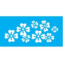 Stencil Jóia 7 x 15 cm - JX-509 Florzinhas
