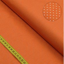 Tecido Estampado para Patchwork - Natal : Micro Poá Tomate (0,50x1,40)