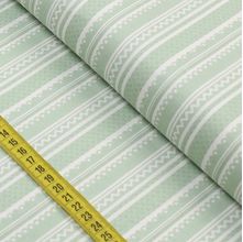 Tecido Estampado Para Patchwork - Doce de Coco : Menta (0,50x1,40)