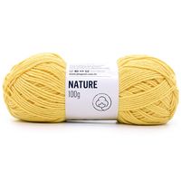 Fio Nature Pingouin 100g - 100% Algodão 0229 yellow