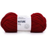 Fio Nature Pingouin 100g - 100% Algodão 0313 rubro