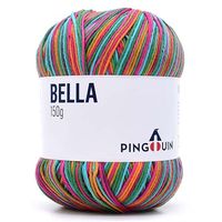 Linha Bella Cores Pingouin 150g 9137 festar mix