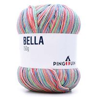 Linha Bella Cores Pingouin 150g 9133 prisma mix