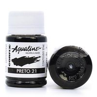 Aquarela Líquida Aqualine Corfix 37ml 21 preto