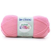 Fio Cisne Super Bebê 100g 4021 - rosa forte