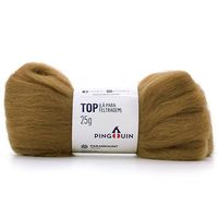 Lã para Feltragem TOP Pingouin - 25g 0712 capuccino