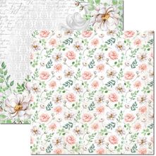 Papel para Scrapbook Sandra Família Arte Fácil Florescer 1 - SC-727