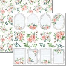 Papel para Scrapbook Sandra Família Arte Fácil Florescer 4 - SC-730