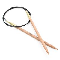Agulha Circular de Madeira Basix 80cm - KnitPro 6,00mm