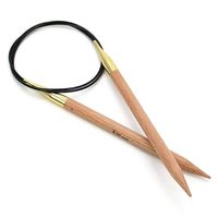 Agulha Circular de Madeira Basix 80cm - KnitPro 8,00mm