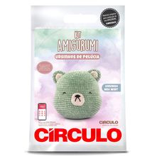 Kit Amigurumi Ursinhos de Pelúcia Círculo - Ursinho Neo Mint