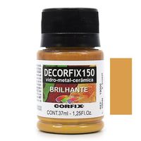 Tinta Decorfix 150 Brilhante 37ml - Metal, Vidro e Cerâmica 353 amarelo ocre