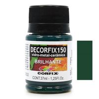 Tinta Decorfix 150 Brilhante 37ml - Metal, Vidro e Cerâmica 439 verde malaquita