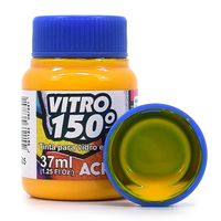 Tinta Vitro 150° Acrilex 37ml 505 - amarelo ouro