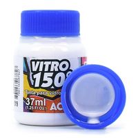 Tinta Vitro 150° Acrilex 37ml 519 - branco