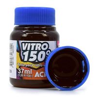Tinta Vitro 150° Acrilex 37ml 526 - marrom escuro