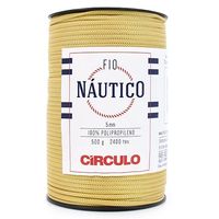 Fio Náutico Círculo 5mm - 500g com 208 Metros -  Cores 2023 7679 amêndoa