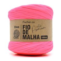 Fio de Malha Premium Fischer Cores Especiais - 140 Metros 80 rosa neon especial