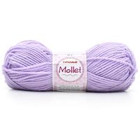 Lã Mollet 40g - Cores 2023 6747 tulipa lilás