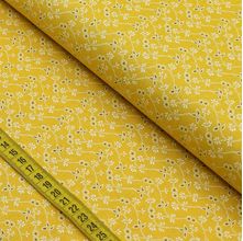 Tecido Estampado para Patchwork - Essentials Laise Floral Fundo Amarelo (0,50x1,40)