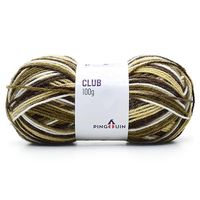 Lã Club Pingouin 100g - Saldão 6036 - chocomilk