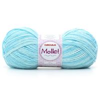 Lã Mollet Mesclado 100g 9113 cascata