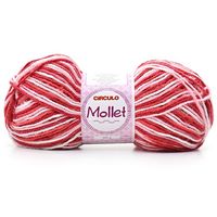 Lã Mollet Mesclado 100g 9202 antúrio